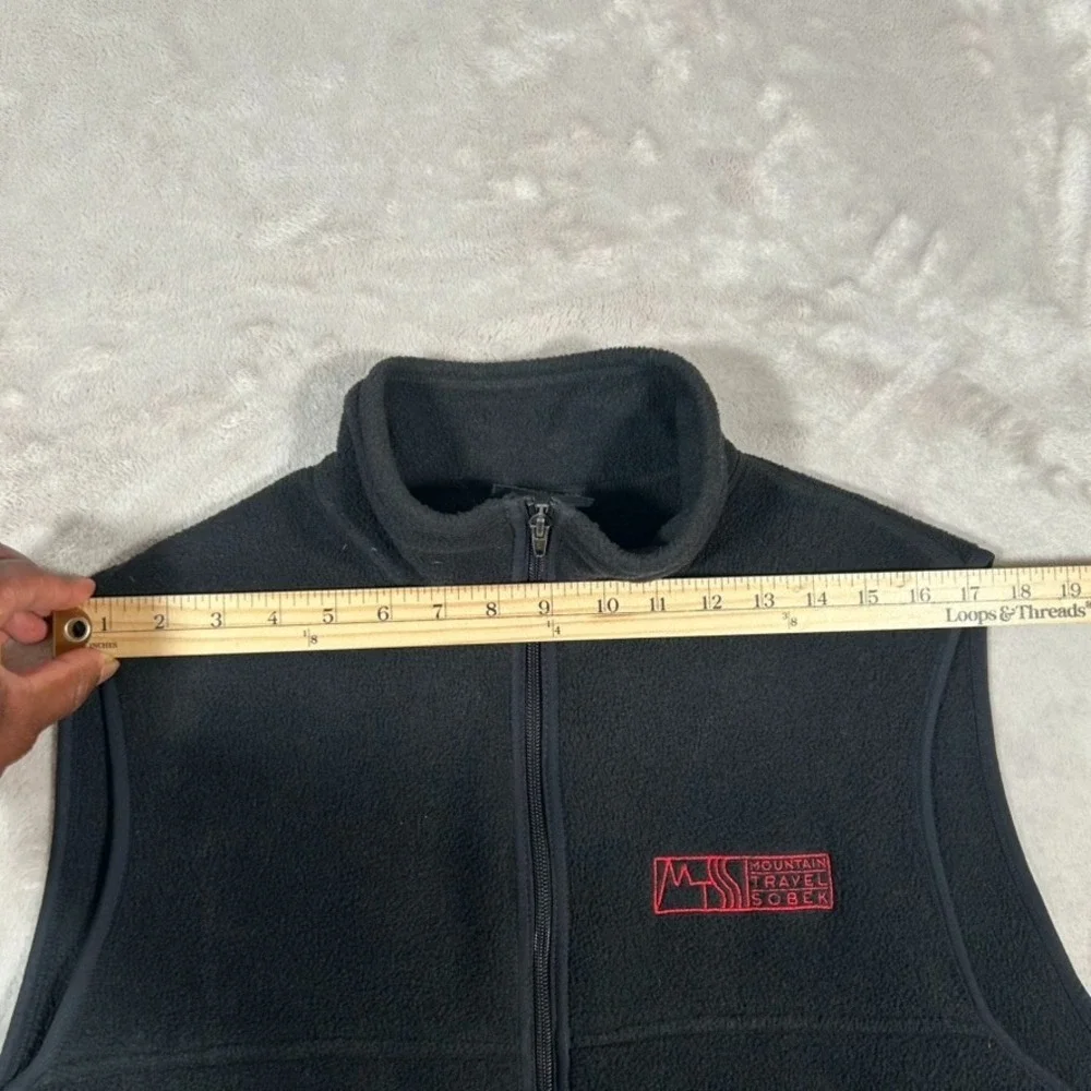 VTG Patagonia Synchilla Vest Men Large Black Better Sweater Fleece Full Zip USA